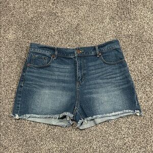 LOFT Jean Cutoff Shorts 8